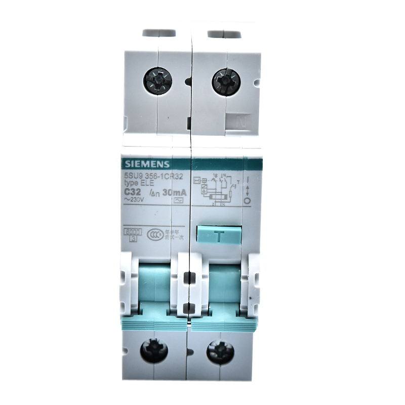 西门子断路器1P+N32A漏电保护器 5SU93561CR32电子式漏保30MA新款 - 图3