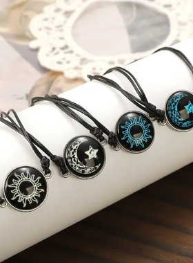 非金属布艺手链 个性情侣手链创意手绳百搭时尚复古简约韩版手工