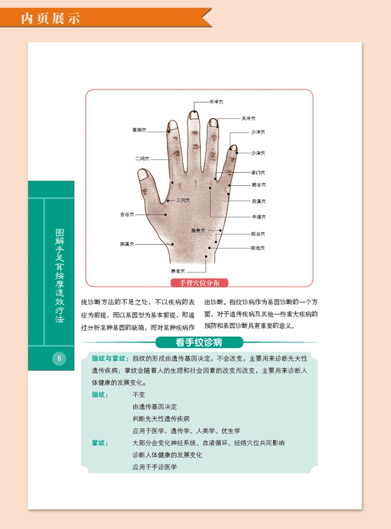 图解手足耳按摩疗法彩图文版精装手足耳中医保健按摩疗法手部足部耳部按摩疗法日常保健手法中医古籍出版社正版中医养生书籍-图2