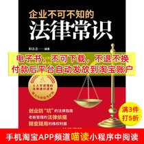 (e-book) The unsure legal common sense of the enterprise