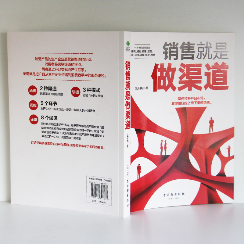 正版销售就是做渠道武永梅著打开产品市场线上线下渠道销售回归销售的基本渠道建设选择合伙人赚取利润书籍-图0