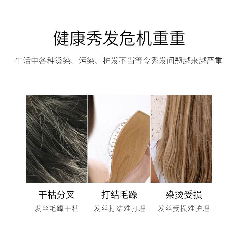 萃汇尔旗舰店营养发膜护发素正品头发护理修复干枯柔顺顺滑改善毛躁女香味持久0