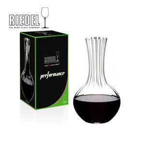 奥地利醴铎RIEDEL进口水晶玻璃醒酒器西拉梅洛棱镜分酒器机器吹制