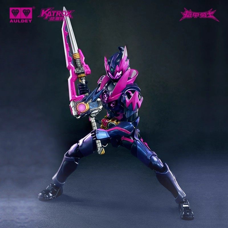 奥迪双钻铠甲勇士铠魂霆曜手办模型周边拼装积木人正版玩具召唤器,淘宝优惠券,粉丝福利购,淘宝优惠卷