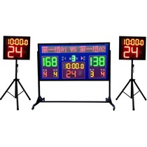 1 8 m Wireless Basketball Electronic Scooters Timer Score Screen Integrator Basketball Game Electronic Scoreboard