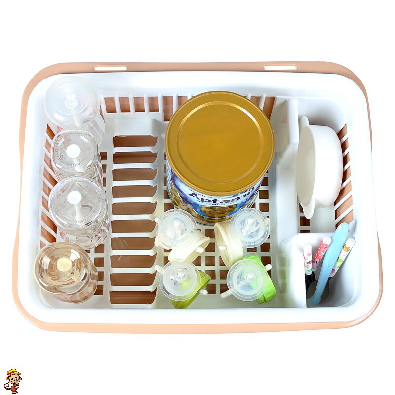 宝宝奶瓶辅食碗多功能奶粉箱收纳箱 眠雨母婴奶瓶储存盒/奶瓶盒
