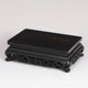 African rosewood ebony square table solid wood vase bonsai fish tank ornaments Buddha statue antique jade porcelain base