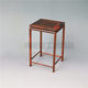 Mahogany Japanese style small square table bonsai stand base