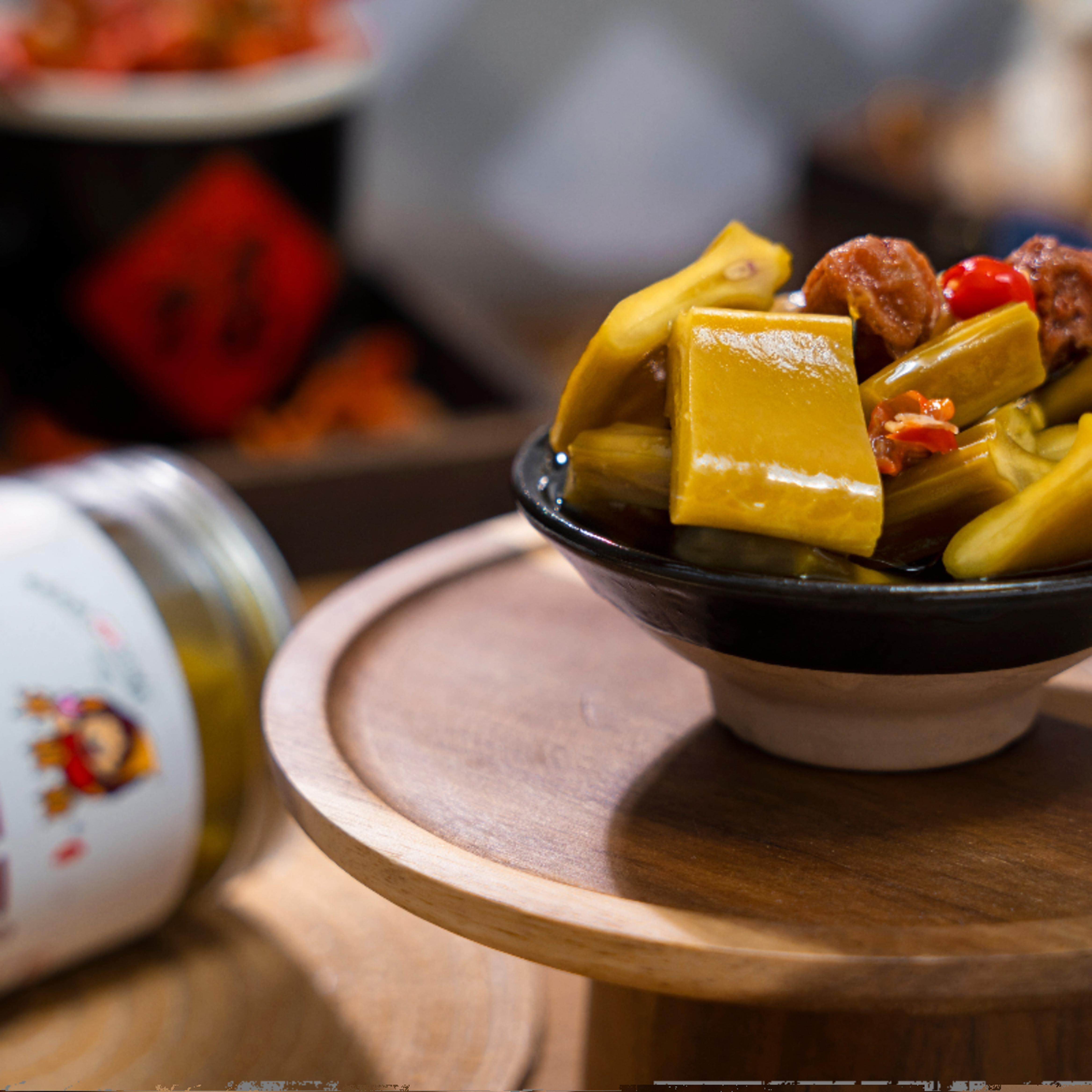 华嬷嬷酸辣刀豆460克古法手工腌制开罐即食-赣州瑞金特产非遗泡菜,淘宝优惠券,粉丝福利购,淘宝优惠卷