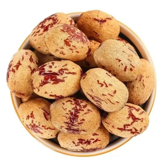 Peeled red dates, skinless and seedless Xinjiang specialty gray dates, peeled and dried jujubes, peeled and dried, healthy, delicious and nutritious food supplements
