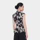 Antique 26 new summer style shopping mall ຄໍ V ບ່າກວ້າງ sleeveless top ມີຮູບແບບດຽວກັນ niche ຜູ້ອອກແບບ