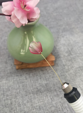 diy神器扩孔打磨拧麻花铜丝绕线