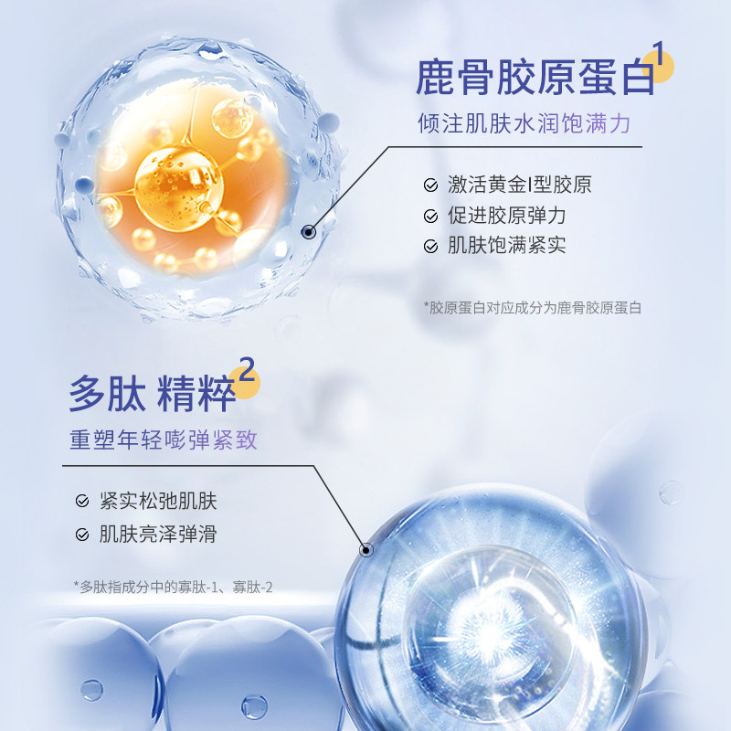 胶原蛋白女紧致抗衰老补水保湿面膜 碧素堂化妆品贴片面膜