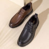 Aokang spring and autumn genuine leather business comfortable casual leather shoes