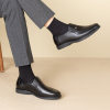 Aokang flagship store genuine leather slip-on business casual leather shoes
