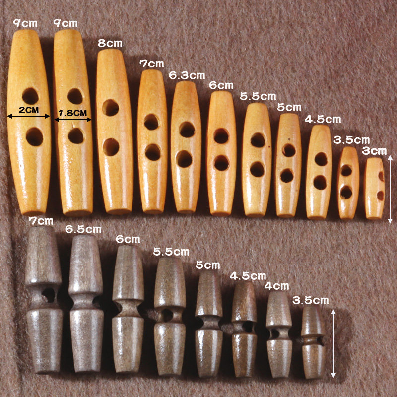 木头橄榄纽扣男女大衣风衣钮扣配件儿童衣服毛衣外套牛角木质扣子,淘宝优惠券,粉丝福利购,淘宝优惠卷