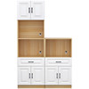 Modern simple custom-made sideboard storage cabinet oven microwave oven guest restaurant kitchen high storage sideboard cupboard