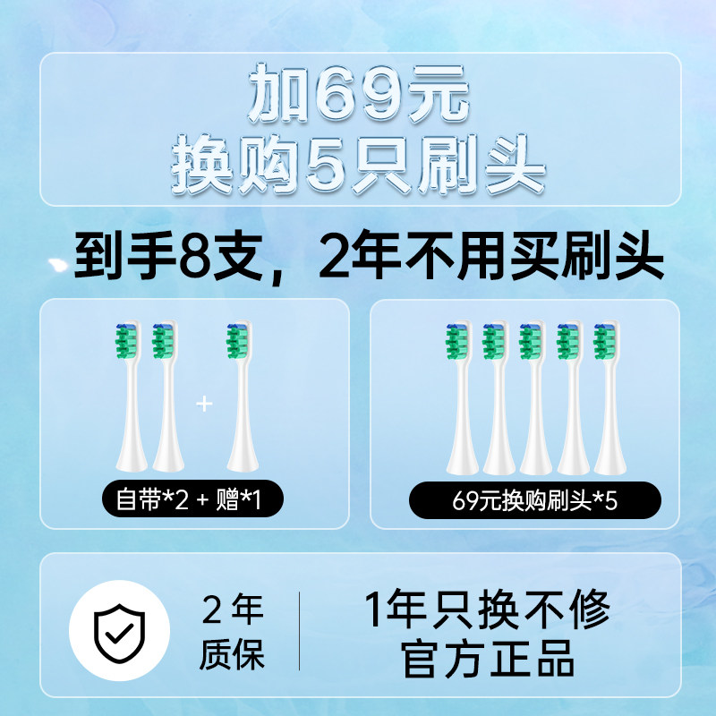 松下电动全自动成人软毛超声波牙刷 松下男士个人护理电动牙刷