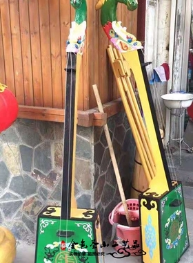 蒙古特色工艺品仿真马头琴模型