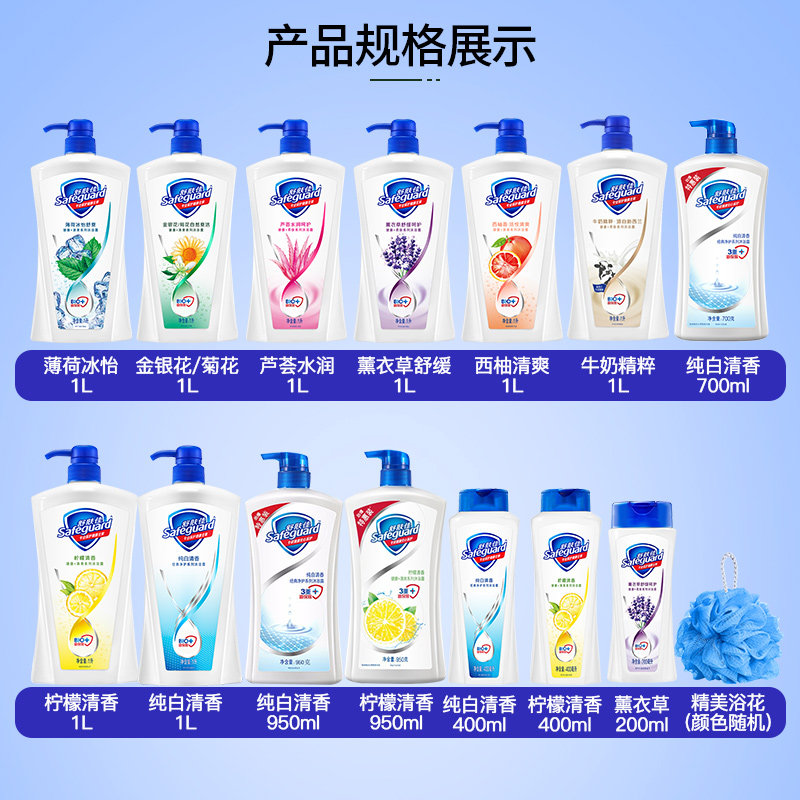舒肤佳乳液男女士家庭装正品沐浴露 骏骐居家日用沐浴露