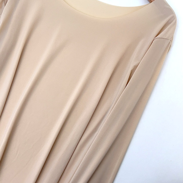 Flesh-colored top invisible ultra-thin seamless skin clothing wedding dress base layer skin color base layer skin base layer skin beauty clothing for women