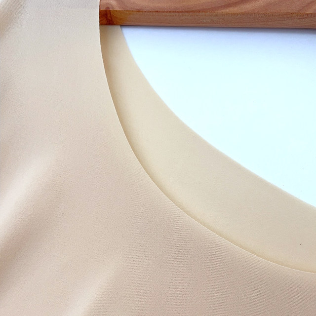 Flesh-colored top invisible ultra-thin seamless skin clothing wedding dress base layer skin color base layer skin base layer skin beauty clothing for women