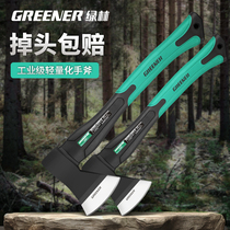 Green Forest Hatchet Cleaver Wood wood Wood Axe Outdoor Camping Camping Bushes Tree Logging Home Hand Axe Kashan Axe