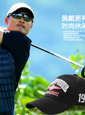 休闲风运动学生春秋高尔夫帽子