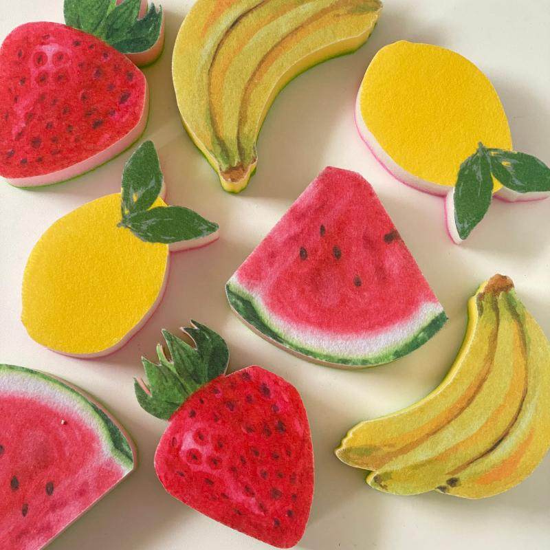 【5个免邮】出口卡通印花海绵擦洗碗擦锅擦猫咪狗狗颜值厨房小物,淘宝优惠券,粉丝福利购,淘宝优惠卷