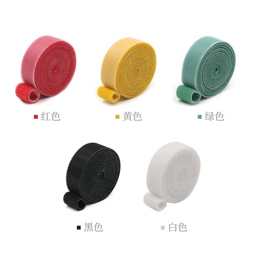数据线收纳扣充电线整理线器理线带绑线电脑束线集线绕线器魔术贴 - 图3