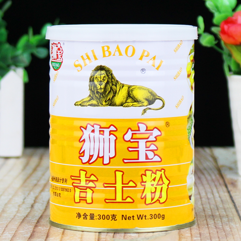 狮宝吉士粉300g/罐卡士达粉DIY蛋糕蛋挞布丁粉面包甜品点心烘焙料 - 图1