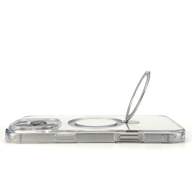 新款看视频苹果手机支架磁吸手机壳旅行携带直播拍摄抖音指环竖屏 - 图3