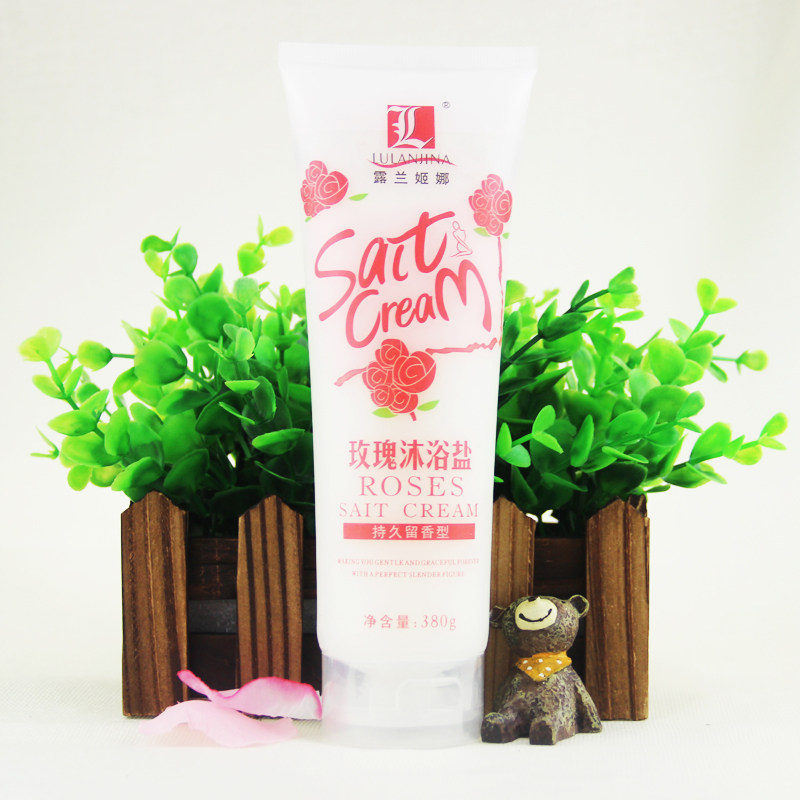 露兰姬娜玫瑰保湿去死皮改善沐浴盐 露兰姬娜世纪恒昌浴盐