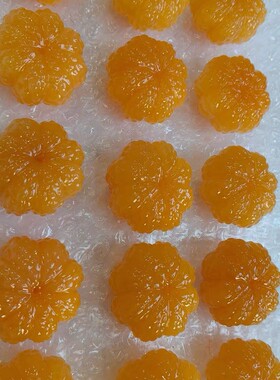 天然阿富汗玉橘子手把件黄玉文玩把玩件手工玉石雕刻摆件厂家