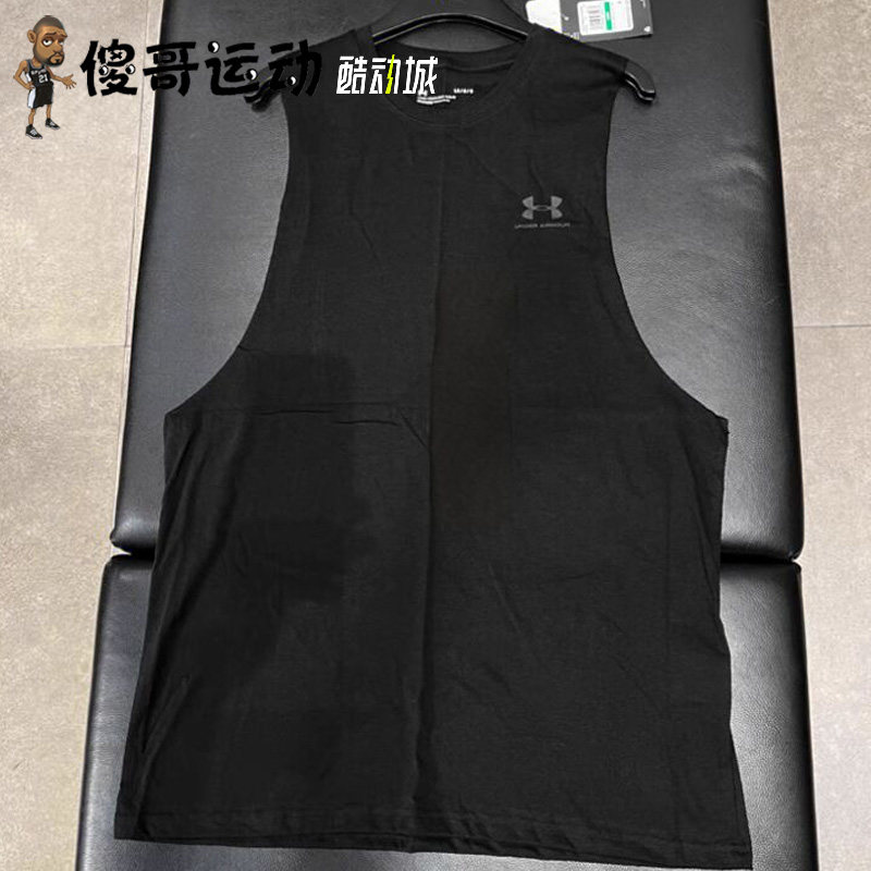安德玛 UA Sportstyle男子无袖宽松训练透气运动背心T恤 1329286,淘宝优惠券,粉丝福利购,淘宝优惠卷