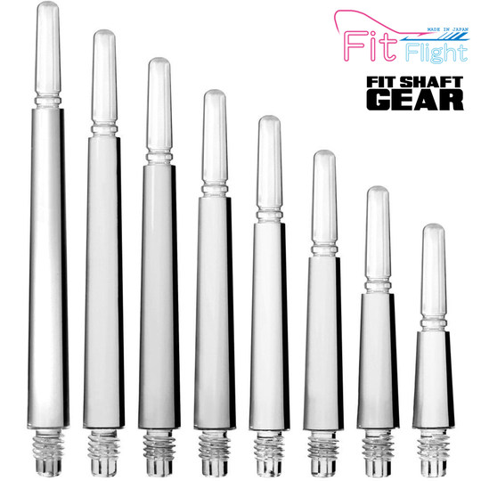 日本原装COSMO FIT SHAFT GEAR NORMAL 透明标准固定or旋转飞镖杆