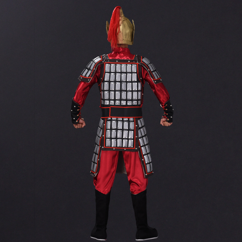 中国古代盔甲将军男古代铠甲演出服三国赵云吕布战袍士兵甲胄古装 - 图2