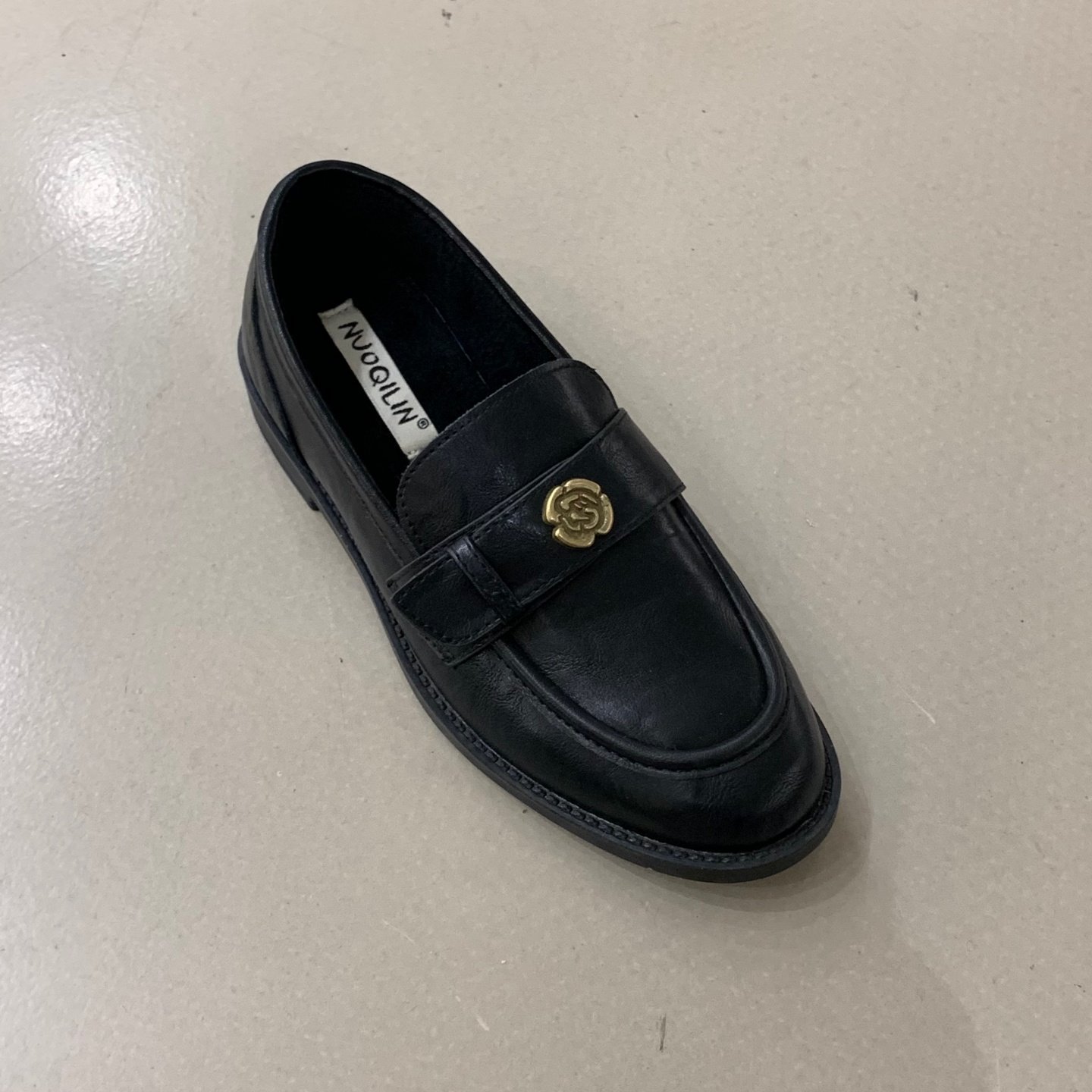 平底黑色英伦风小皮鞋女鞋子2025新款春季百搭法式小香风乐福单鞋,淘宝优惠券,粉丝福利购,淘宝优惠卷