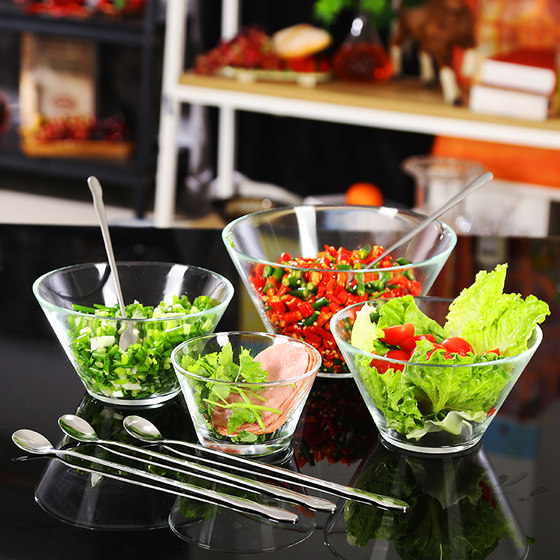IKEA Chinese style transparent vegetable hotpot salad bowl