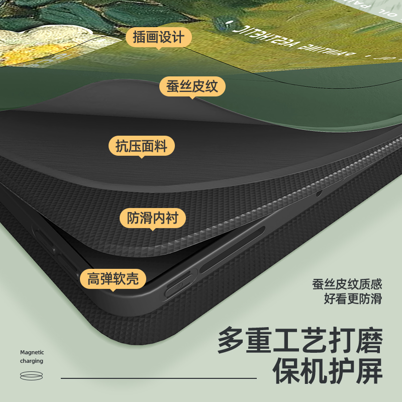 适用华为matepad新款保护壳带笔槽matepadair平板保护套matepad11磁吸13.2寸壳11.5英寸se荣耀v8/7/6/5pro - 图2