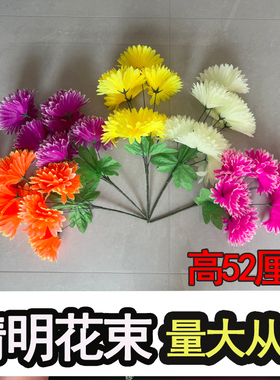 清明花水晶菊7头花束批发