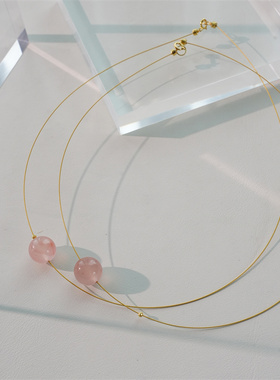 18K金南红玛瑙项圈玛瑙