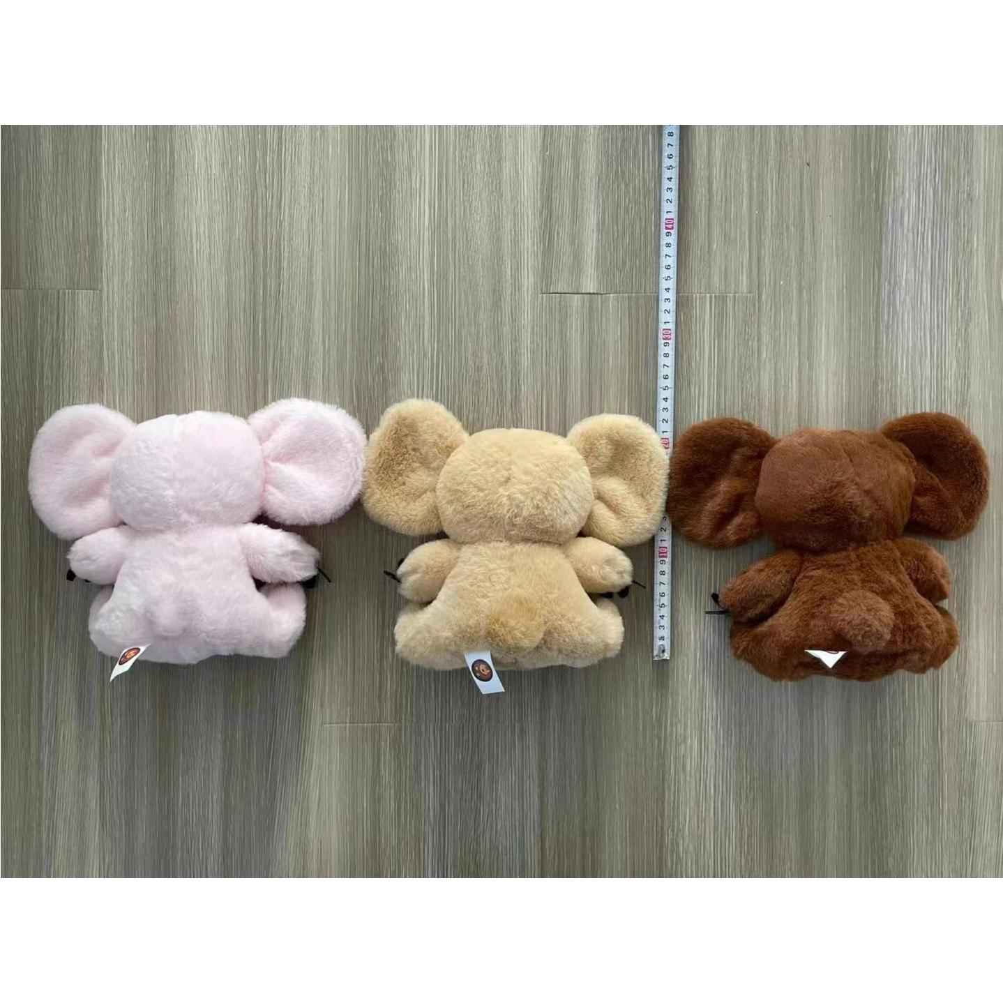 新品Cheburashka Monkey Plush 俄罗斯大耳猴子毛绒玩具公仔 - 图0