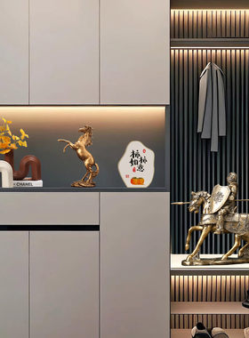 马年生肖吉祥物复古骑士摆件