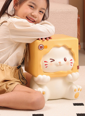 宇曼树脂中式创意猫咪装饰摆件