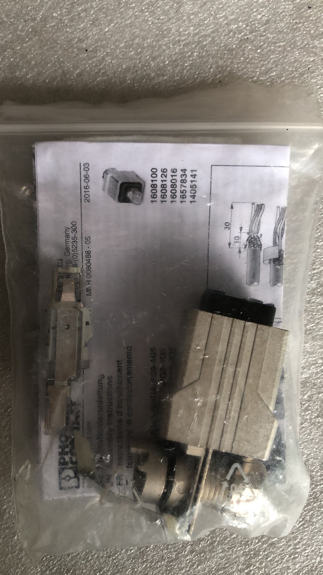 **全新原装菲尼克斯VS-PPC-C1-RJ45-MNNA-PG9-4Q5 1608100实拍现_虎窝淘