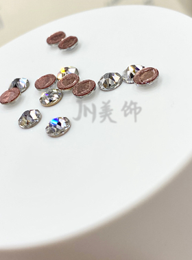施家华子正品001白色烫底圆钻