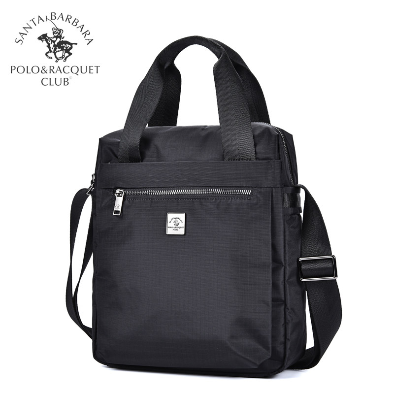 圣大保罗休闲大容量手提竖款斜挎包 圣大保罗晨雅迪男士包袋