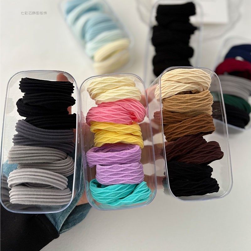 头绳皮筋扎头发高弹力耐用橡皮筋2026新款发绳高马尾发圈皮套头饰,淘宝优惠券,粉丝福利购,淘宝优惠卷