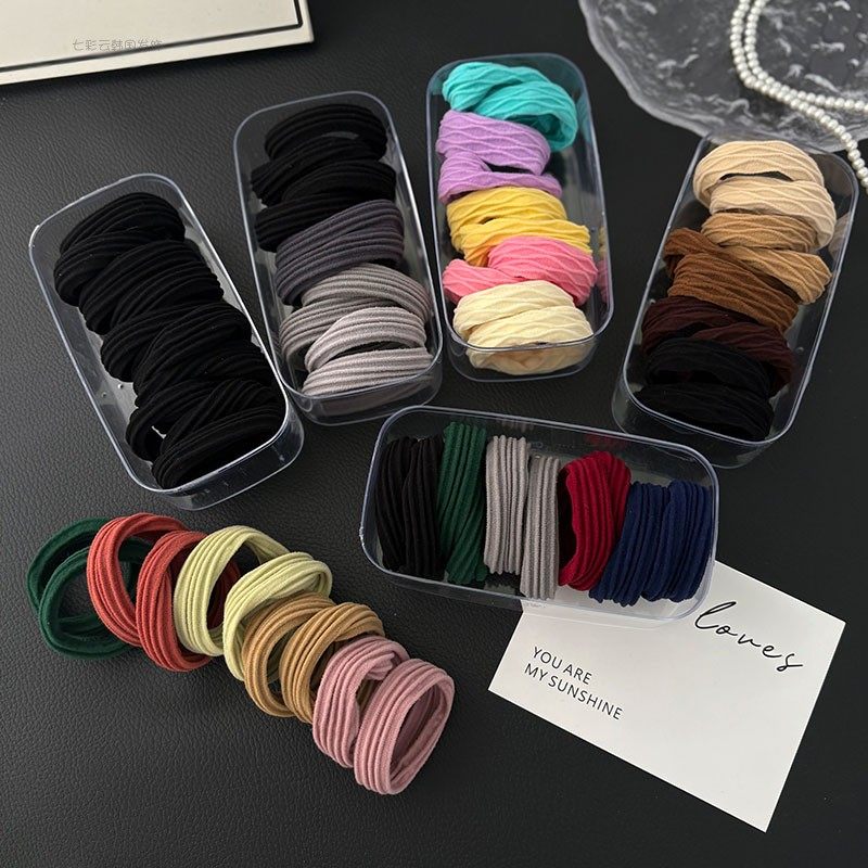 头绳皮筋扎头发高弹力耐用橡皮筋2026新款发绳高马尾发圈皮套头饰,淘宝优惠券,粉丝福利购,淘宝优惠卷